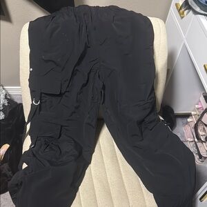Black Cargo Pants